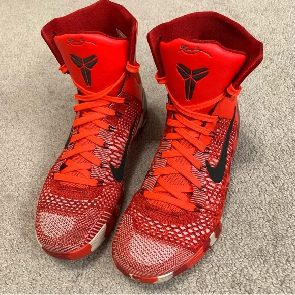 Nike Kobe 9 Elite Christmas Sneaker (2014) 630847-600 Men’s 8